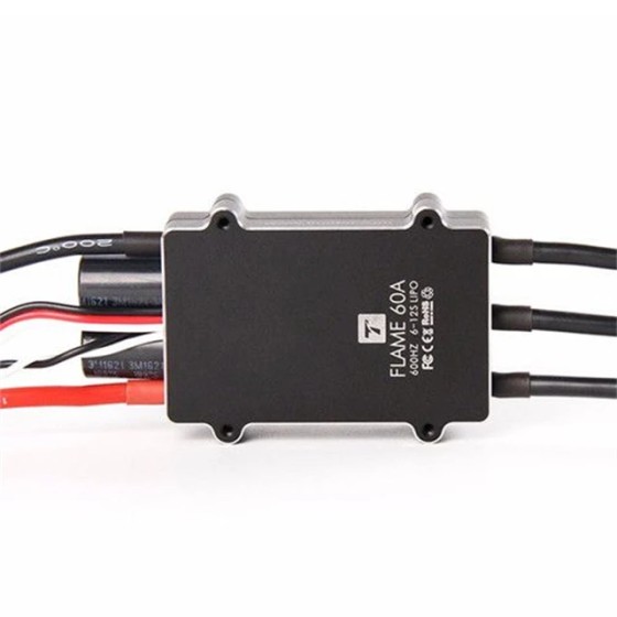T-motor FLAME 60A HV 12S (6-12s 600HZ NO BEC) Waterproof ESC Speed Controller for UAV Drone